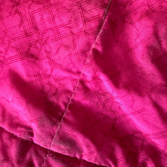 Body Glove Pink and Black Snow Jacket Women’s size Medium with Faux Fur Hood - Picture 7 of 16